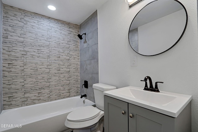 4437 Skyline Ave, El Paso, TX 79904 - full bath featuring tub / shower combination and vanity