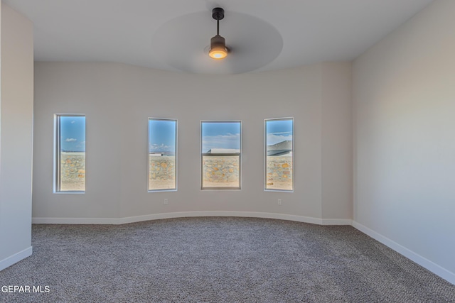 1798 Dana Gray St, El Paso, TX 79928 - carpeted empty room featuring a ceiling fan and baseboards