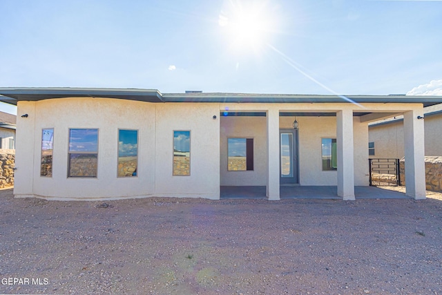 1798 Dana Gray St, El Paso, TX 79928 - rear view of property featuring stucco siding