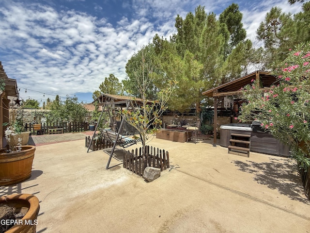 14177 Spanish Point Dr, El Paso, TX 79938 - view of patio
