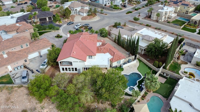 6528 Calle Placido Dr, El Paso, TX 79912 - aerial view of residential area