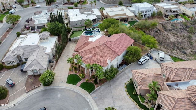 6528 Calle Placido Dr, El Paso, TX 79912 - aerial view of residential area