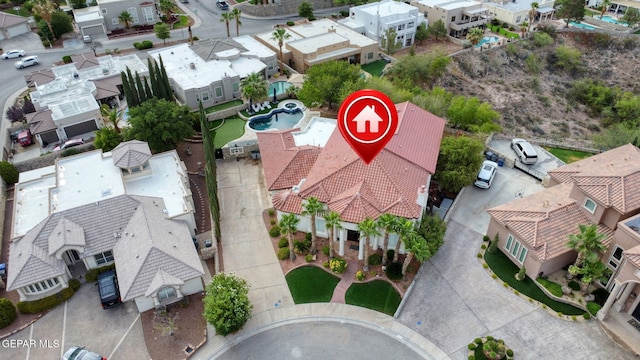 6528 Calle Placido Dr, El Paso, TX 79912 - aerial view of residential area