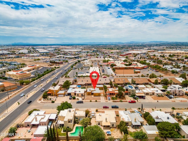 11852 Pete Rose Dr, El Paso, TX 79936 - aerial perspective of suburban area