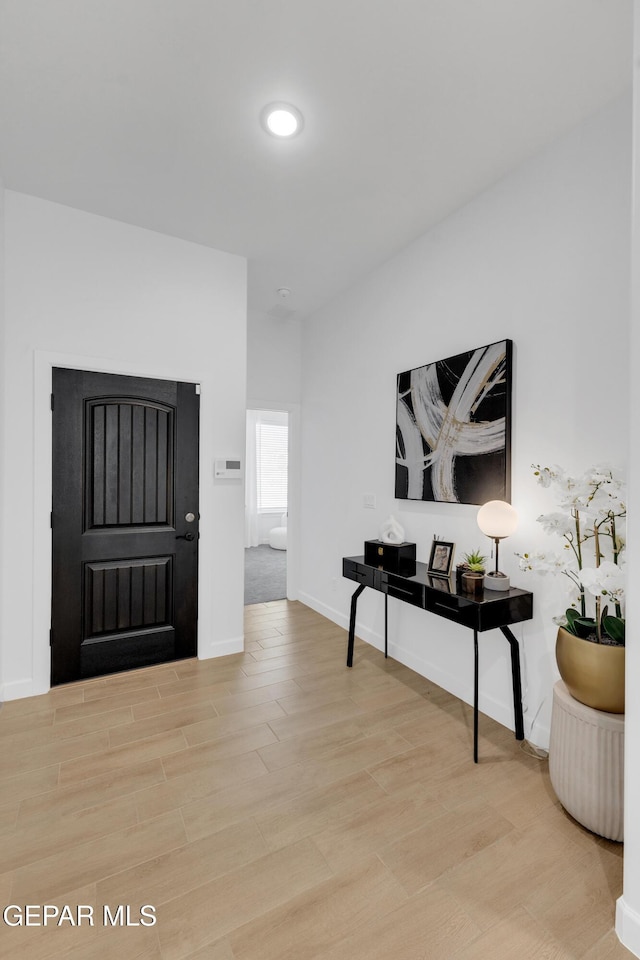 141 Bonnie Trl, Sunland Park, NM 88063 - entrance foyer featuring light wood-style floors