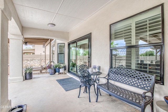 5705 Valley Lilac Ln, El Paso, TX 79932 - view of patio