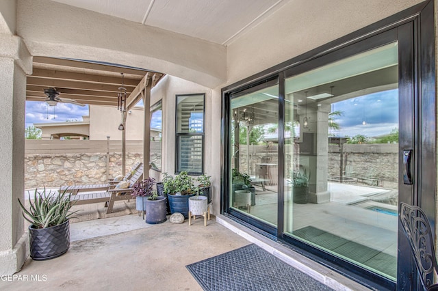 5705 Valley Lilac Ln, El Paso, TX 79932 - view of patio / terrace