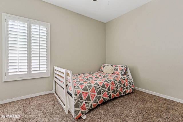 14753 Charles Foster Ave, El Paso, TX 79938 - carpeted bedroom featuring baseboards and a ceiling fan
