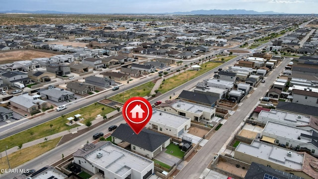 14753 Charles Foster Ave, El Paso, TX 79938 - aerial view of property's location featuring nearby suburban area