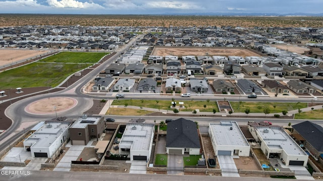 14753 Charles Foster Ave, El Paso, TX 79938 - aerial overview of property's location featuring nearby suburban area