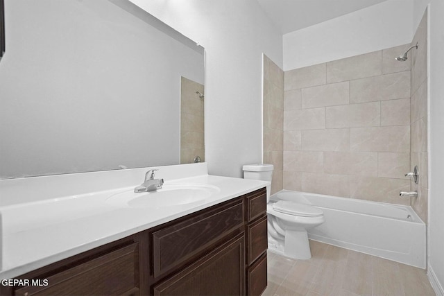 257 Farnborough St, El Paso, TX 79928 - bathroom featuring vanity and washtub / shower combination