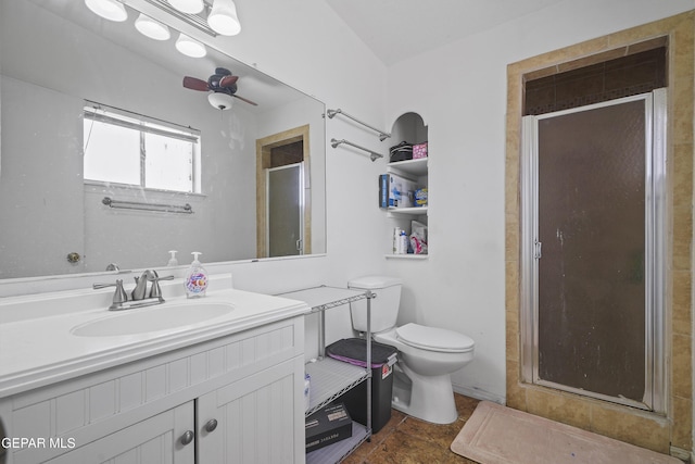 10106 Mercedes St, El Paso, TX 79924 - full bath with a stall shower and vanity