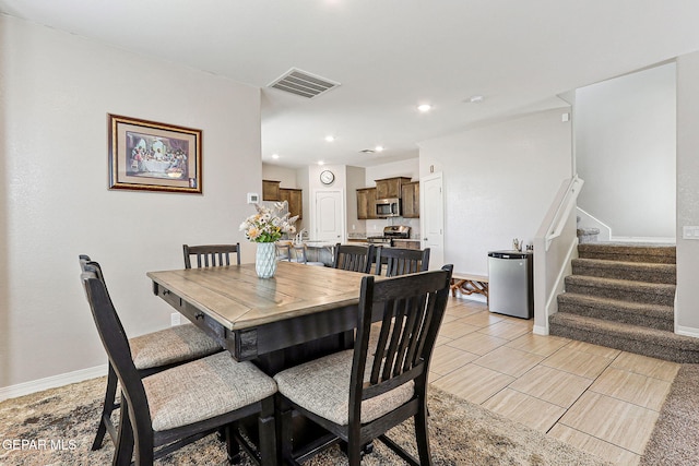 2116 Tim Foster St, El Paso, TX 79938 - dining space featuring stairs and recessed lighting