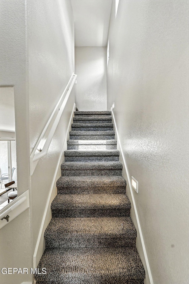 2116 Tim Foster St, El Paso, TX 79938 - stairs with baseboards