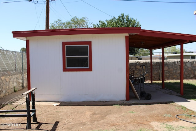 5124 Edmonton Ave, El Paso, TX 79924 - view of outdoor structure
