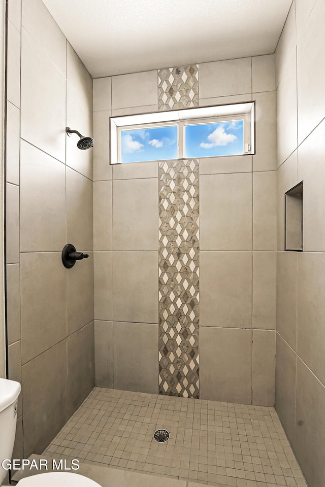 14512 Dominic Azcarate Dr, El Paso, TX 79938 - bathroom featuring toilet and a shower stall