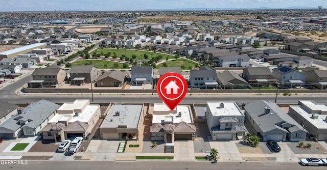 14512 Dominic Azcarate Dr, El Paso, TX 79938 - aerial perspective of suburban area