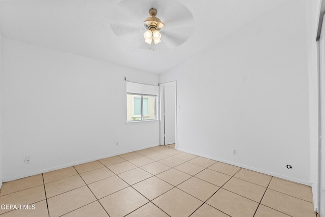 12290 Tierra Bella Dr, El Paso, TX 79938 - unfurnished room featuring ceiling fan and light tile patterned floors