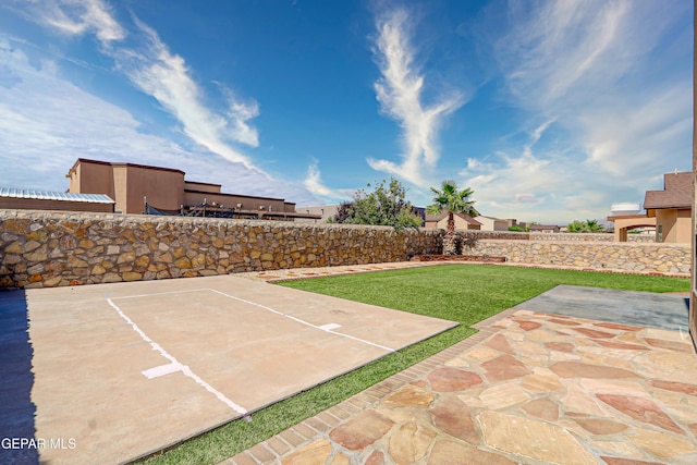 14552 Long Shadow Ave, El Paso, TX 79938 - view of yard