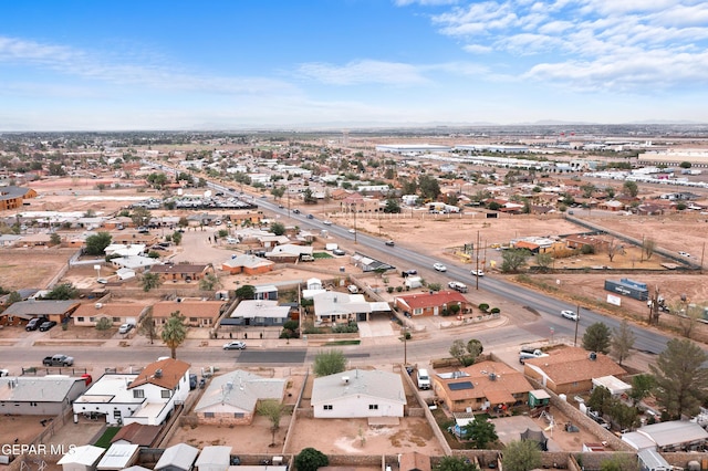 205 Caribe Cir, El Paso, TX 79927 - aerial view of property's location with nearby suburban area