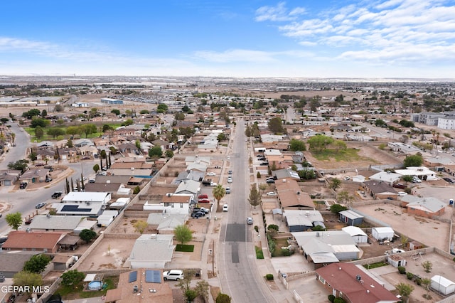 205 Caribe Cir, El Paso, TX 79927 - aerial view of property's location featuring nearby suburban area