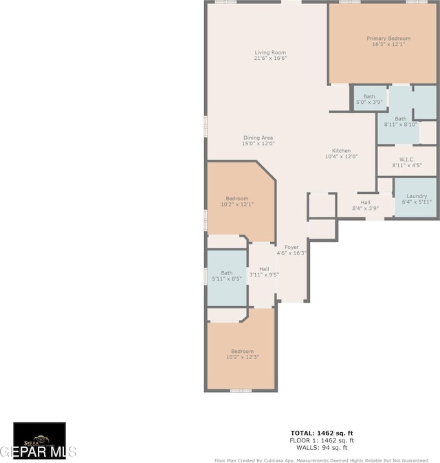14516 Jesus Almeida, El Paso, TX 79938 - view of home floor plan
