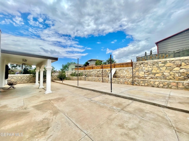 1611 James Chisum Dr, El Paso, TX 79936 - view of patio