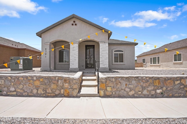 2301 Tony Harper St, El Paso, TX 79938 - view of front of home with stucco siding