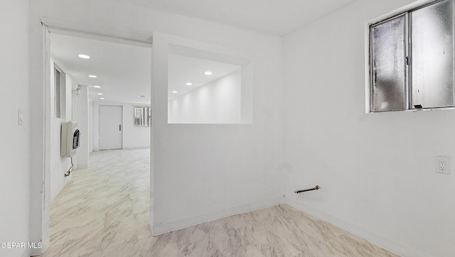 2123 Magoffin Ave, El Paso, TX 79901 - unfurnished room featuring recessed lighting and heating unit