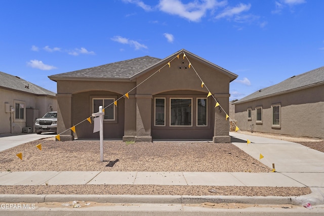 14325 Toby Davis Dr, Horizon City, TX 79928 - view of front of home with stucco siding