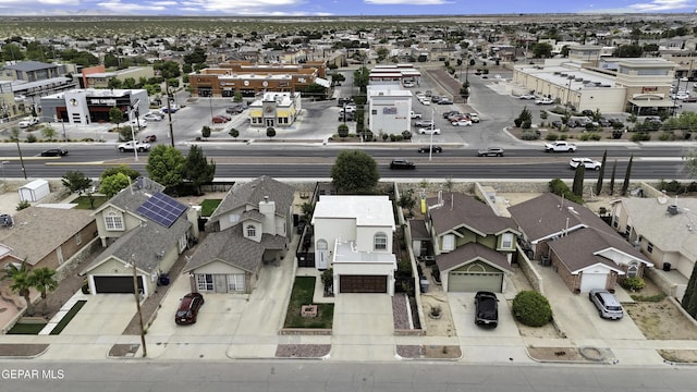 12372 Robert Dahl Dr, El Paso, TX 79938 - aerial perspective of suburban area