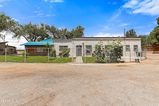 1624 Vinton Rd, Anthony, NM 88021 - view of front facade with stucco siding