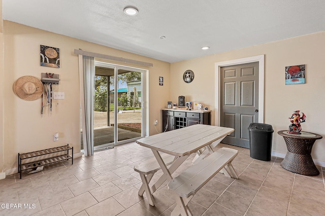 1624 Vinton Rd, Anthony, NM 88021 - dining area with light tile patterned flooring and recessed lighting