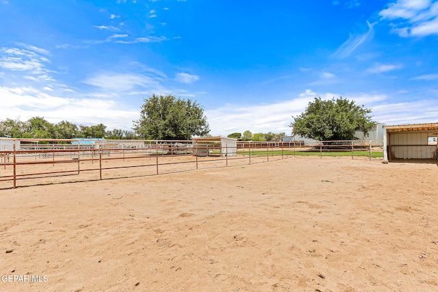1624 Vinton Rd, Anthony, NM 88021 - view of home's community with an exterior structure, an outdoor structure, and a view of rural / pastoral area