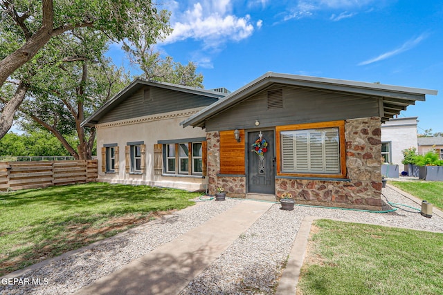 1624 Vinton Rd, Anthony, NM 88021 - view of front of house with stone siding