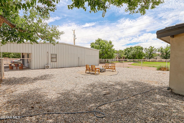1624 Vinton Rd, Anthony, NM 88021 - view of yard with an outbuilding