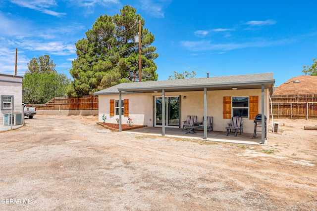 1624 Vinton Rd, Anthony, NM 88021 - back of property with stucco siding