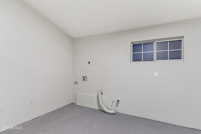 8921 Gemotes Pl, El Paso, TX 79907 - laundry area featuring hookup for an electric dryer, gas dryer hookup, and washer hookup