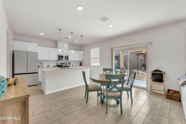 1649 Sam Dominguez, El Paso, TX 79928 - dining room featuring recessed lighting and wood finish floors
