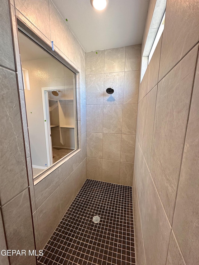 12577 Polo Norte Dr, El Paso, TX 79934 - bathroom with a tile shower