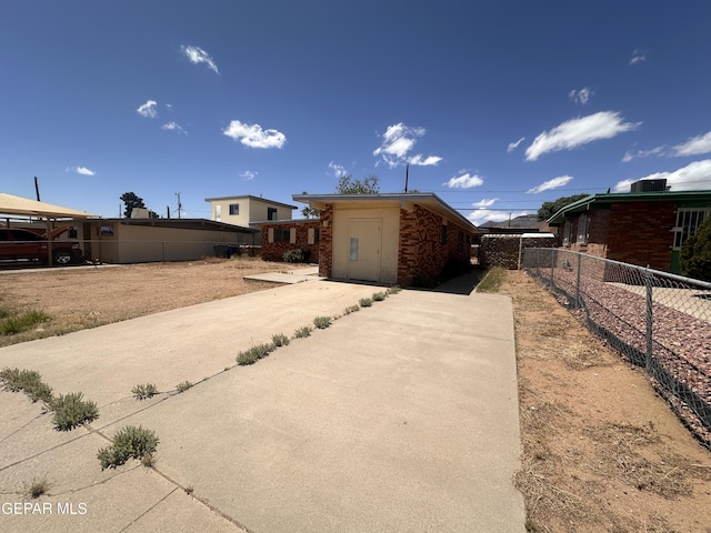 10045 Kellogg St, El Paso, TX 79924 - view of front of property