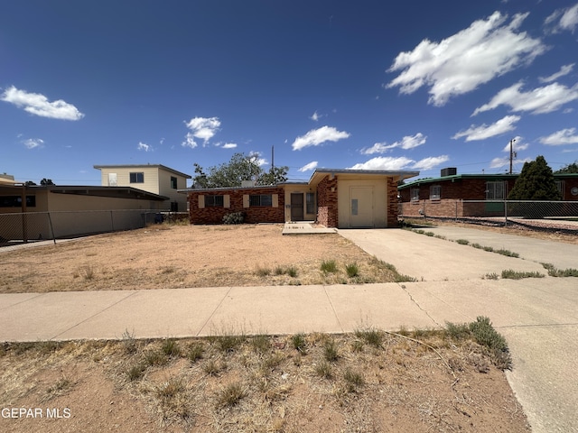 10045 Kellogg St, El Paso, TX 79924 - view of front of house featuring brick siding