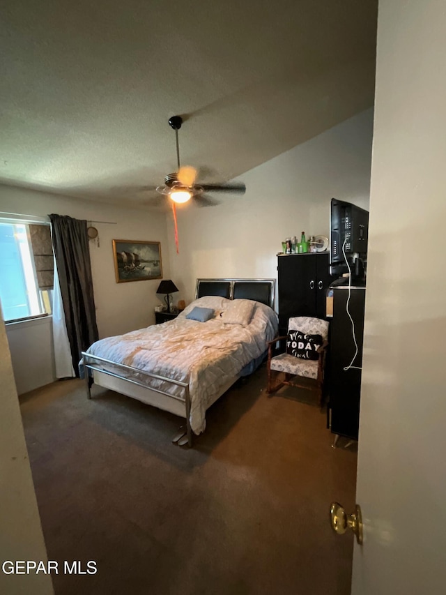 11816 Oxcart Run St, El Paso, TX 79936 - bedroom featuring carpet and ceiling fan