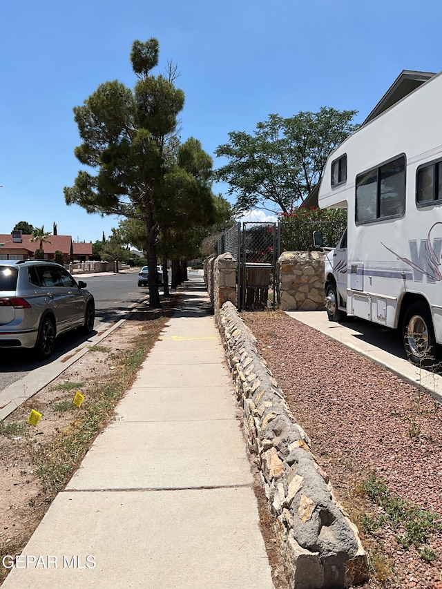 11816 Oxcart Run St, El Paso, TX 79936 - view of yard