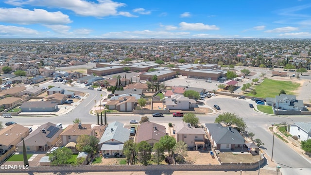 5609 Rick Husband Dr, El Paso, TX 79934 - aerial view of residential area