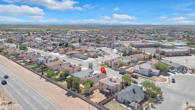 5609 Rick Husband Dr, El Paso, TX 79934 - aerial perspective of suburban area
