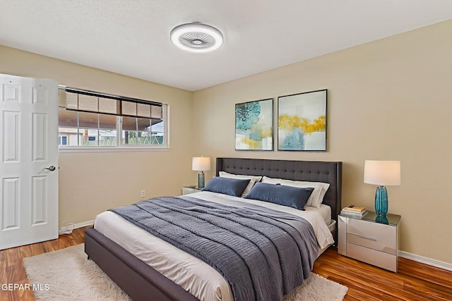 3417 Thomason Ave, El Paso, TX 79904 - bedroom with wood finished floors and baseboards