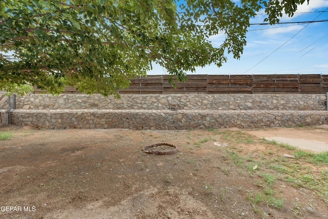 10113 Shenandoah St, El Paso, TX 79924 - view of fenced backyard