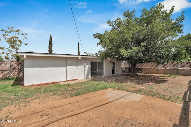 10113 Shenandoah St, El Paso, TX 79924 - rear view of house