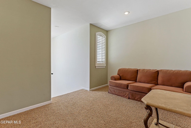 6514 Franklin Cove Place, El Paso, TX 79912 - living area featuring carpet flooring and recessed lighting